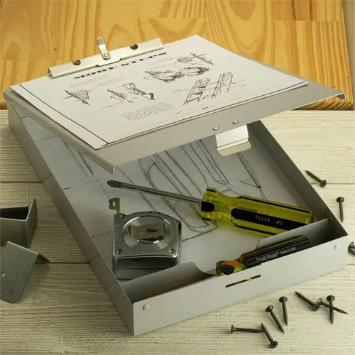 Miniatura 3 de OfficemateOIC Forms (83200) portapapeles de aluminio, 8,5 x 12 pulgadas