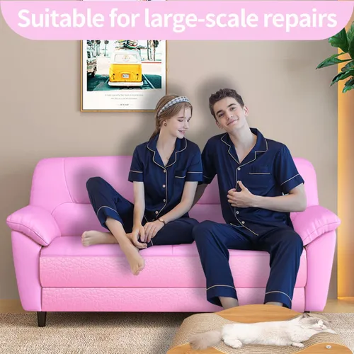 Miniatura 2 de Aglzyoply Parche grande de reparación de cuero, cinta autoadhesiva para sofá, redecoración, subsidio para asiento de automóvil, muebles, silla