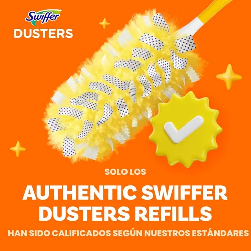 Miniatura 13 de Swiffer Recambios para plumeros resistentes para mascotas, plumeros multisuperficie 360 con protección contra olores Febreze, 11