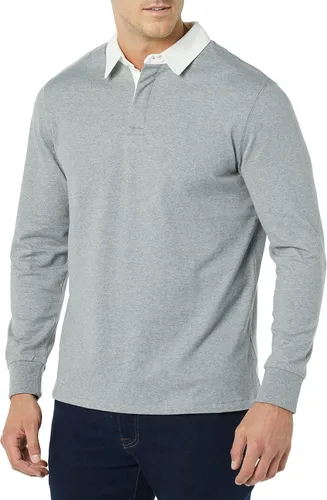 Miniatura 4 de Tienda Essentials Men's Organic Cotton Long Sleeve Rugby Top (Previously Tienda Aware)