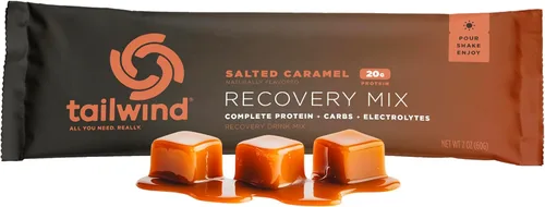 Tailwind Nutrition Mezcla de recuperación, 0.71 oz de proteína completa, carbohidratos y electrolitos, mezcla de bebida en polvo para después del