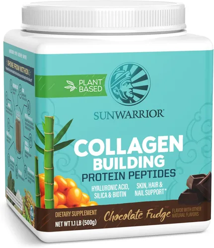 Miniatura 11 de Sunwarrior Polvo de construcción de péptidos de colágeno Colágeno vegano para mujeres en polvo de proteína a base de plantas Ácido hialurónico