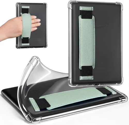 Miniatura 27 de iDLEHANDS Funda magnética transparente para Kindle Paperwhite de 7" de 12ª generación 2024 y Kindle Colorsoft - con AirBag compatible con iPhone