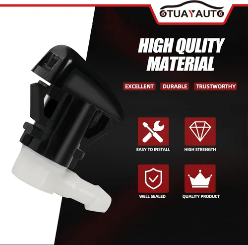 Miniatura 6 de OTUAYAUTO Boquillas de repuesto para limpiaparabrisas Dodge Durango 2011-2023, Dodge Grand Caravan 2011-2014, Jeep Grand Cherokee 2011-2023, Dodge