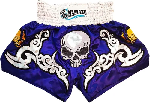 Miniatura 4 de NAMAZU Muay Thai - Pantalones cortos para hombres y mujeres, de alta calidad, para gimnasio, boxeo, kickboxing.