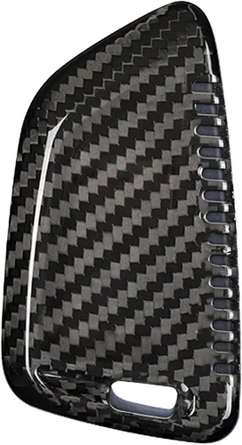 Miniatura 3 de Funda de llavero de fibra de carbono genuina para BMW Serie 2, 3, 5, 6, 7, GT5, M4, M5, X1, X2, X3, X5, X5M, X6, X6M, X7, llavero inteligente