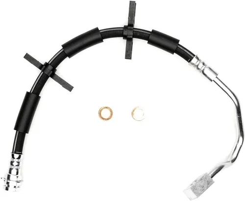 Dynamic Friction Company Manguera de línea de freno delantero derecho 350-54390 para Ford F-150 2004-2008, Lincoln Mark LT 2006