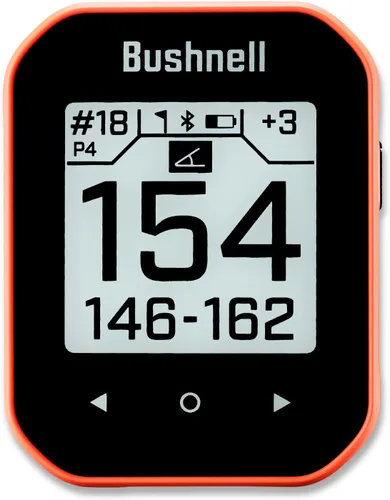Miniatura 2 de Bushnell Golf Phantom 3 Slope GPS – Telémetro de golf portátil con yardas ajustadas por pendiente, pantalla táctil, montaje magnético BITE – Más