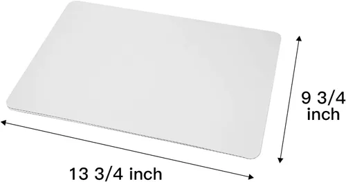 Miniatura 2 de ONE MORE Hoja para pastel de 13.75 x 9.75 pulgadas, rectangular, resistente a la grasa, 15 tableros (15, blanco)