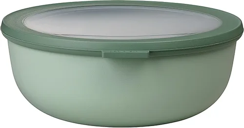 Miniatura 7 de Mepal Cirqula - Tazones altos para almacenar y servir múltiples alimentos de 68 onzas / 0.1 fl oz, con tapas transparentes, perfectos
