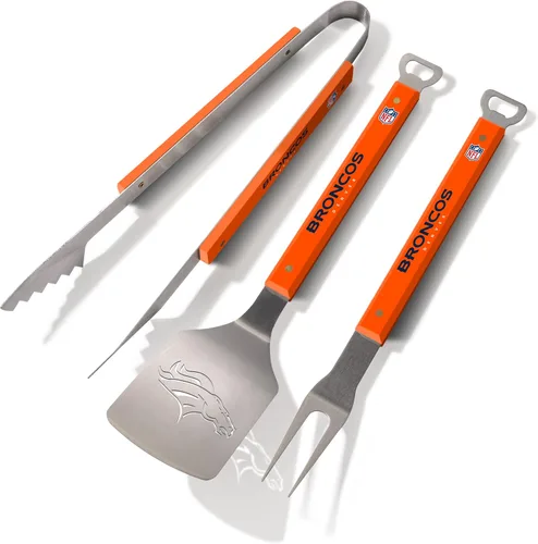 Miniatura 26 de YouTheFan NFL Spirit Series - Juego de barbacoa de 3 piezas