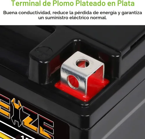 Miniatura 3 de Weize YTZ7S-BS Reemplazo de batería AGM sellada sin mantenimiento YTZ7S compatible con Honda TRX450ER TRX450R ATV motocicleta Battieres