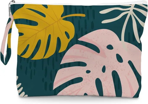 Miniatura 7 de Fokongna Bolsa húmeda de hojas de palma Bolsa de viaje en seco y húmedo Bolsa de playa Bolsa de pañales Bolsa húmeda para traje de baño Bolsa