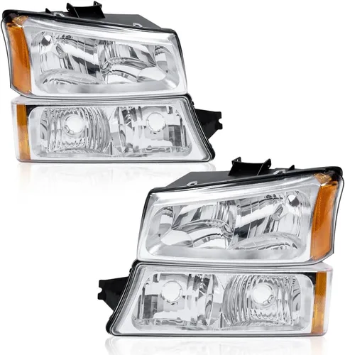 Miniatura 12 de PIT66 Faros LED, Compatible con 2003-2006 Chevy Silverado 1500 2500 3500 HD 2003 2004 2005 2006, Compatible con 2003-2006 Chevy Avalanche 1500 2500
