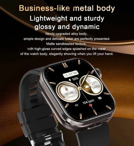 Miniatura 6 de Reloj inteligente con auriculares para mujer, 2 pulgadas HD (respuesta/hacer llamadas) 2 en 1 relojes inteligentes y auriculares, más de 100 modos