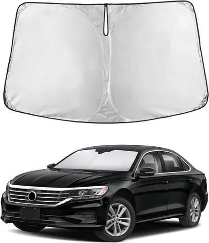 Miniatura 260 de EcoNour Parasol para parabrisas compatible con Hyundai Tucson 2016-2019 2020 2021, visera solar para parabrisas delantero y ventana, bloqueador