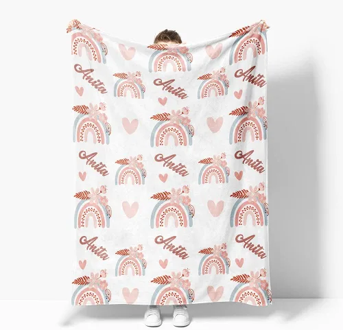 Miniatura 13 de OLIVE OLIVIA Mantas personalizadas para niños con nombres, mantas personalizadas con nombre para adultos, manta personalizada, regalo