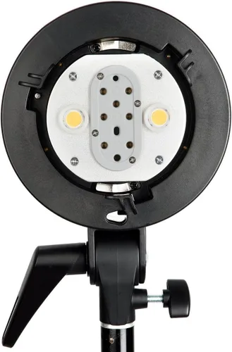 Miniatura 5 de Godox AD-B2 Dual Power Twin Head Bowens Mount para instalar 2 Godox AD200Pro II o AD200 Pro Pocket Flash o Flashpoint eVOLV 200 TTL Modular Strobe