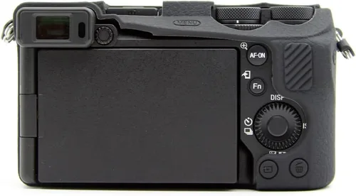Miniatura 2 de Funda para cámara A6700, funda de silicona delgada y ligera para Sony Alpha A6700 (negro, glaseado)