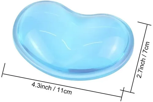 Miniatura 6 de Juego de reposamuñecas de gel para teclado y mouse – Almohadilla para teclado y mouse para oficina de juegos, computadora portátil, ergonómico