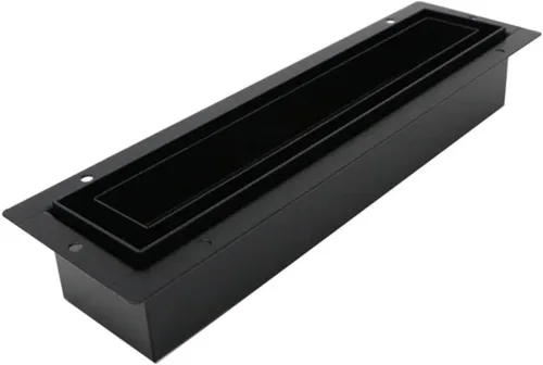 Miniatura 26 de Fittes Ventilación de suelo empotrada [Luxe], cubierta minimalista de acero sólido para registro de retorno de aire HVAC, solución de flujo de aire