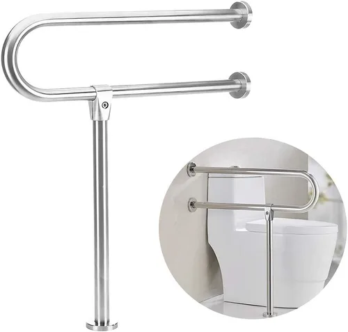 Barras de agarre para discapacitados, pasamanos de inodoro de 30 pulgadas, barra de seguridad para baño, barandilla de soporte de mano, accesorios