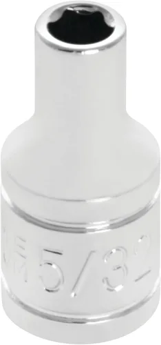 Miniatura 4 de Performance Tool W36010 Cromo 1/4 Drive 6-Point Socket, 5/16