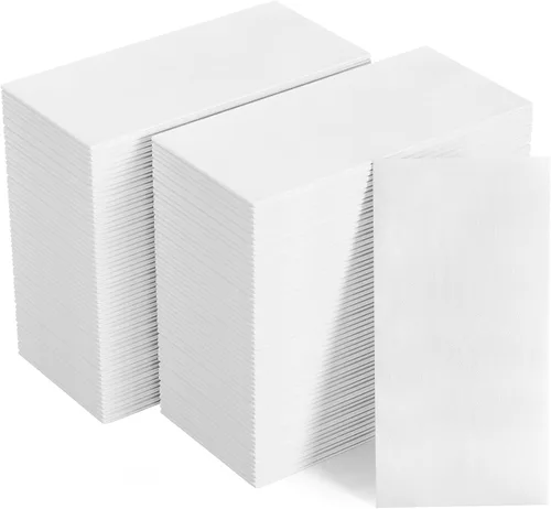 FOCUSLINE 480 servilletas de baño desechables, toallas de papel suave y absorbente, toallas de mano de papel para baño, cocina, cena o evento, color