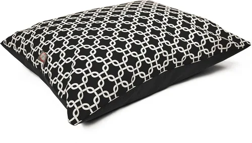 Miniatura 17 de Majestic Pet Cama rectangular para perros tamaño mediano, lavable, cama antideslizante y cómoda para mascotas, cama para jaula para perros, almohada