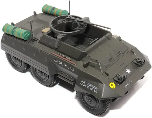 Miniatura 2 de Coche utilitario blindado M20 a escala 1:43 Militaria fundido a presión por Motor city classics Modelo 23203-43