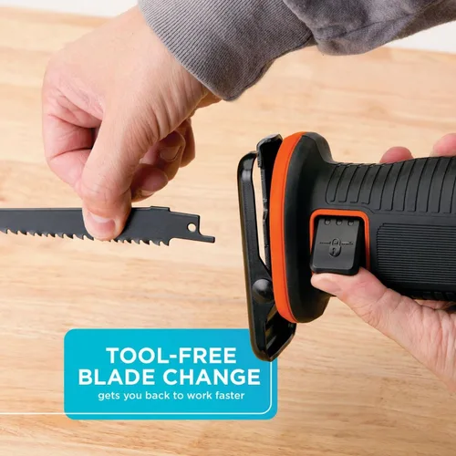 Miniatura 5 de BLACK+DECKER Kit de sierra recíproca inalámbrica de 20V MAX* (BDCR20C)