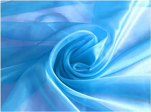 Paquete de 10 yardas de tela de organza transparente para vestidos de boda, moda, manualidades, decoraciones, seda brillante de 44 pulgadas, más de