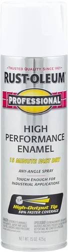 Miniatura 25 de Rust-Oleum 7515838 Pintura en aerosol de esmalte profesional de alto rendimiento, 14 onzas, aluminio
