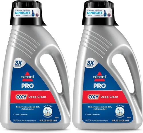 Miniatura 10 de Bissell PRO OXY - Solución de limpieza profunda para alfombras, para uso en limpiadores verticales de alfombras, 48 onzas, elimina la suciedad
