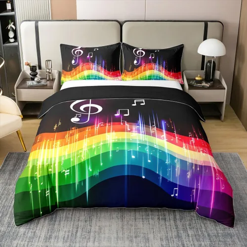 Miniatura 36 de jejeloiu Cute Mushroom Decor Duvet Cover 100% Cotton for Kids Boys Girls Twin Size Botanical Plants Bedding Set Cartoon Mushrooms Comforter Cover