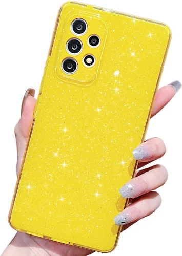 Miniatura 105 de MINSCOSE Funda compatible con Samsung Galaxy A14 5G, bonita funda delgada con purpurina fina, a prueba de golpes, de TPU para mujeres y niñas