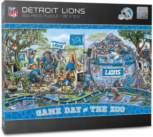 Miniatura 35 de YouTheFan - Rompecabezas NFL Game Day at The Zoo, 500 piezas