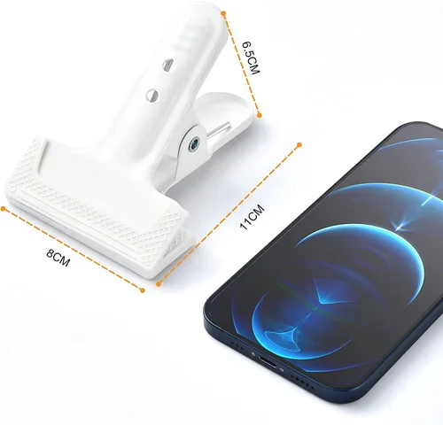 Miniatura 3 de Abrazaderas de resorte para telón de fondo, paquete de 6 clips grandes y resistentes para telón de fondo de fotografía de 4 pulgadas, para trabajar