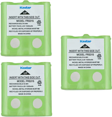 Miniatura 5 de Kastar Paquete de 1 batería de radio bidireccional de 4.8 V 1000 mAh de repuesto para Cobra FRS100 FRS1042 FRS104 FRS1102MFVP FRS1102SB FRS110