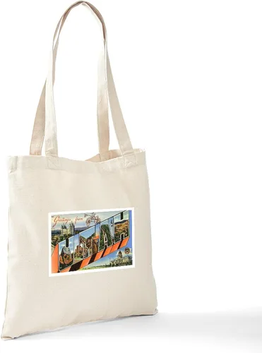 Miniatura 7 de CafePress Utah UT - Bolsa de compras de lona beige natural reutilizable
