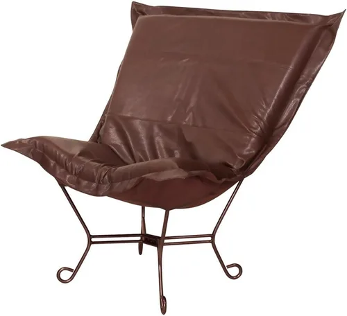 Miniatura 25 de Howard Elliott Collection Avanti Pecan - Silla de asiento oscilante con funda, silla multiusos de mariposa con marco de titanio, muebles de patio