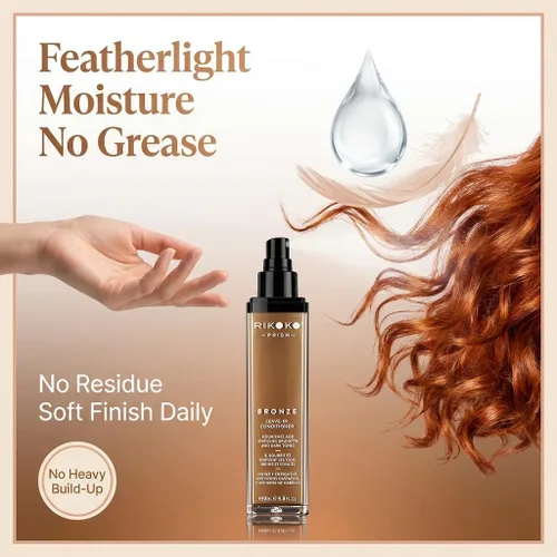 Miniatura 4 de Acondicionador sin enjuague, PRISM BRONZE - 140 ML - Acondicionador natural sin enjuague para cabello teñido - Sin sulfatos ni parabenos