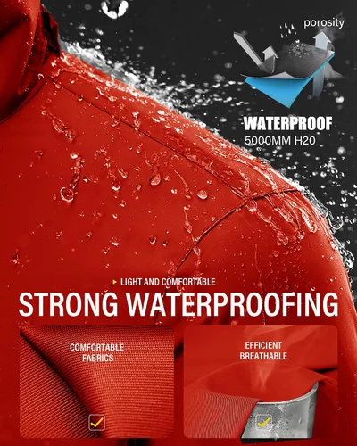 Miniatura 2 de iCreek Rain Suit Waterproof Jacket and Trouser Suit Raincoat for Men and Women Outdoor All-Sport Breathable Anti-storm