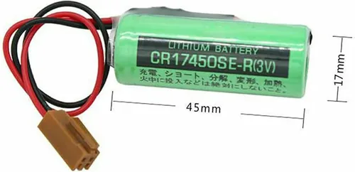 Miniatura 6 de 2 unids 3V CR17450SE-R / A98L-0031-0012 2500mah PLC batería para FANUC con enchufe US Stock