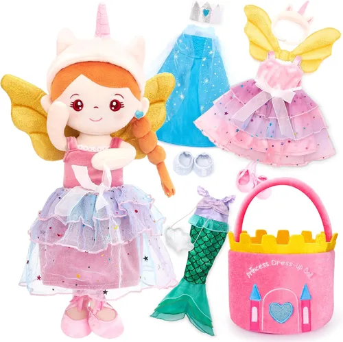 Miniatura 11 de Juguetes de unicornios para niñas de 4 a 6 años, muñeca de bailarina, juguetes de peluche para niñas de 4 a 5 años, muñeca de ballet con bolsa