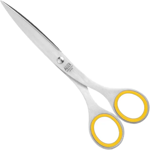 Miniatura 6 de ALLEX Tijeras japonesas de oficina de 7.8 pulgadas – Tijeras multiusos extra grandes para escritorio, hogar y uso escolar, diseño de acero 7.8" (Xl)