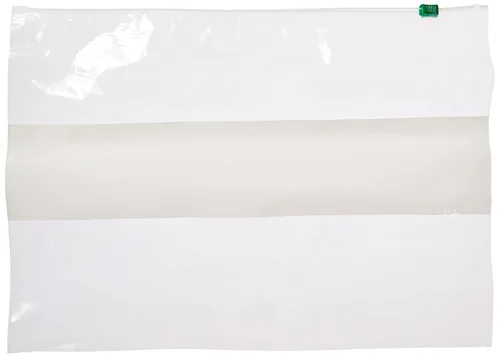 Miniatura 100 de Aviditi Poly Bolsa con cierre hermético blanco, Transparente, 1000 Claro