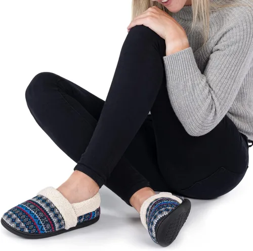 Miniatura 2 de RockDove Womens Nordic Sweater Knit Slipper