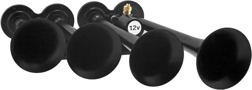 Miniatura 4 de Vixen Horns Kit de bocina de tren para camiones/coche/semi. Sistema completo a bordo: compresor de aire de 200 psi, tanque de 3 galones, 4