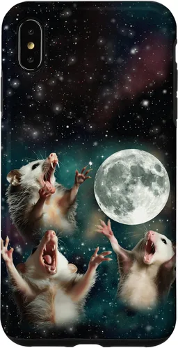 Miniatura 11 de Three Possum Moon 3 Opossum Funny Weird Cursed Meme Case para iPhone 17